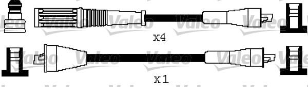 Valeo 346515 - Augstsprieguma vadu komplekts ps1.lv