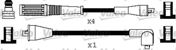 Valeo 346512 - Augstsprieguma vadu komplekts ps1.lv