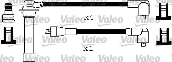 Valeo 346585 - Augstsprieguma vadu komplekts ps1.lv