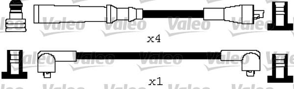 Valeo 346641 - Augstsprieguma vadu komplekts ps1.lv