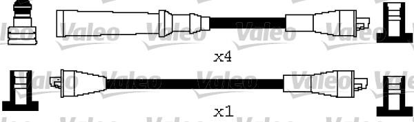 Valeo 346642 - Augstsprieguma vadu komplekts ps1.lv