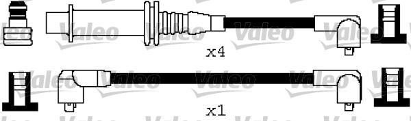 Valeo 346651 - Augstsprieguma vadu komplekts ps1.lv