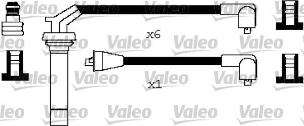 Valeo 346652 - Augstsprieguma vadu komplekts ps1.lv