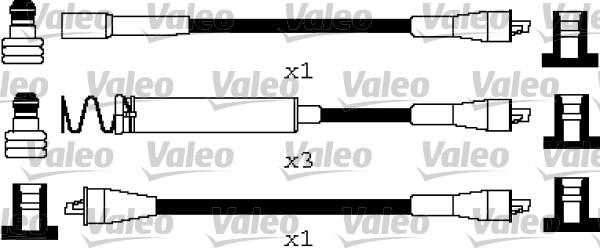 Valeo 346661 - Augstsprieguma vadu komplekts ps1.lv