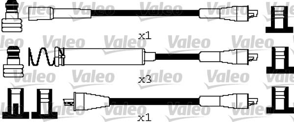 Valeo 346668 - Augstsprieguma vadu komplekts ps1.lv