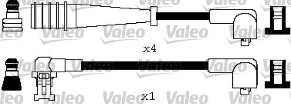 Valeo 346605 - Augstsprieguma vadu komplekts ps1.lv