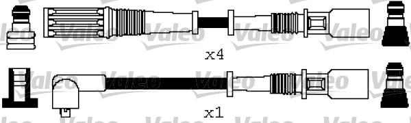 Valeo 346618 - Augstsprieguma vadu komplekts ps1.lv