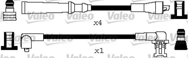 Valeo 346637 - Augstsprieguma vadu komplekts ps1.lv