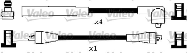 Valeo 346629 - Augstsprieguma vadu komplekts ps1.lv