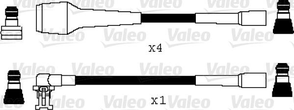 Valeo 346052 - Augstsprieguma vadu komplekts ps1.lv