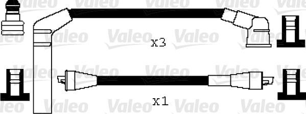 Valeo 346014 - Augstsprieguma vadu komplekts ps1.lv