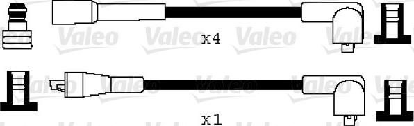 Valeo 346037 - Augstsprieguma vadu komplekts ps1.lv