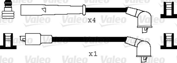 Valeo 346024 - Augstsprieguma vadu komplekts ps1.lv