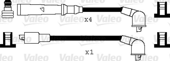 Valeo 346026 - Augstsprieguma vadu komplekts ps1.lv