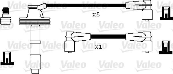 Valeo 346028 - Augstsprieguma vadu komplekts ps1.lv