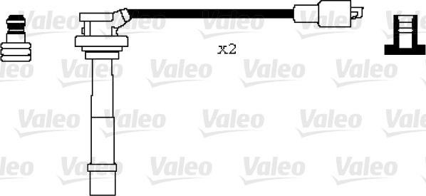 Valeo 346079 - Augstsprieguma vadu komplekts ps1.lv