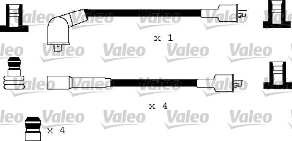 Valeo 346158 - Augstsprieguma vadu komplekts ps1.lv