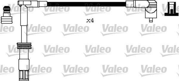 Valeo 346184 - Augstsprieguma vadu komplekts ps1.lv