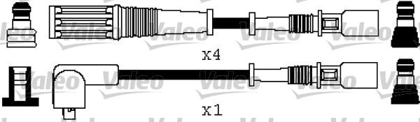 Valeo 346358 - Augstsprieguma vadu komplekts ps1.lv