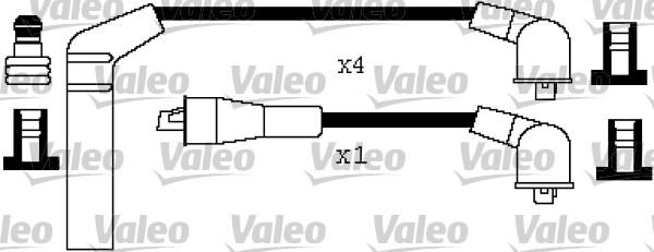 Valeo 346353 - Augstsprieguma vadu komplekts ps1.lv