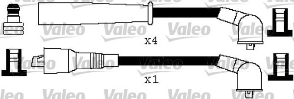 Valeo 346352 - Augstsprieguma vadu komplekts ps1.lv