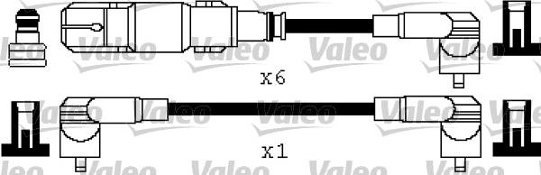 Valeo 346369 - Augstsprieguma vadu komplekts ps1.lv