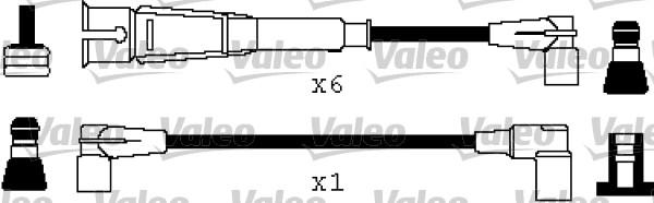 Valeo 346360 - Augstsprieguma vadu komplekts ps1.lv