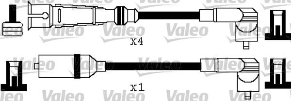 Valeo 346362 - Augstsprieguma vadu komplekts ps1.lv