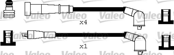 Valeo 346309 - Augstsprieguma vadu komplekts ps1.lv