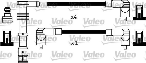 Valeo 346384 - Augstsprieguma vadu komplekts ps1.lv