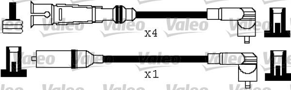 Valeo 346382 - Augstsprieguma vadu komplekts ps1.lv