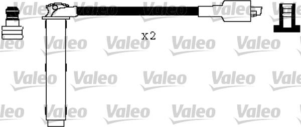 Valeo 346337 - Augstsprieguma vadu komplekts ps1.lv