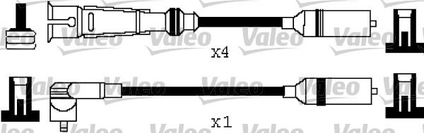 Valeo 346320 - Augstsprieguma vadu komplekts ps1.lv