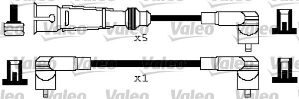 Valeo 346296 - Augstsprieguma vadu komplekts ps1.lv