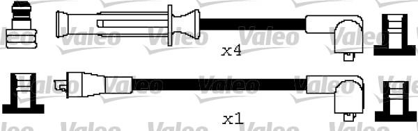 Valeo 346297 - Augstsprieguma vadu komplekts ps1.lv