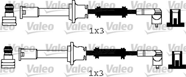 Valeo 346245 - Augstsprieguma vadu komplekts ps1.lv