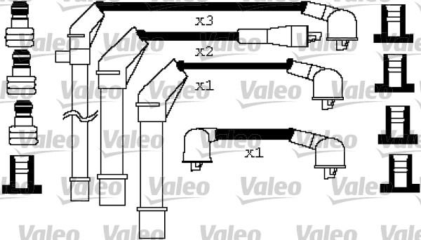 Valeo 346259 - Augstsprieguma vadu komplekts ps1.lv