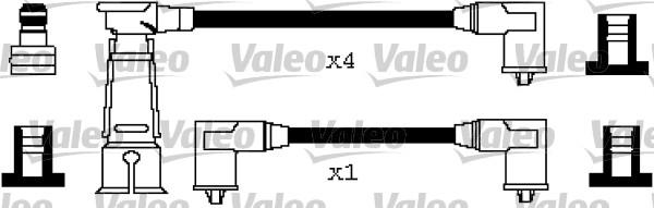 Valeo 346265 - Augstsprieguma vadu komplekts ps1.lv