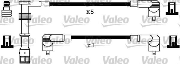 Valeo 346203 - Augstsprieguma vadu komplekts ps1.lv