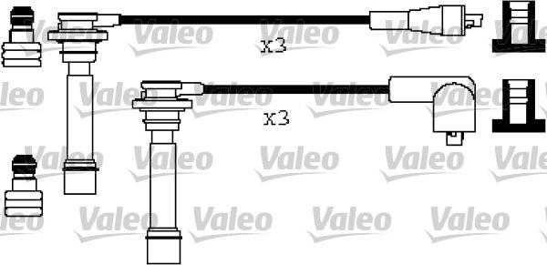 Valeo 346275 - Augstsprieguma vadu komplekts ps1.lv