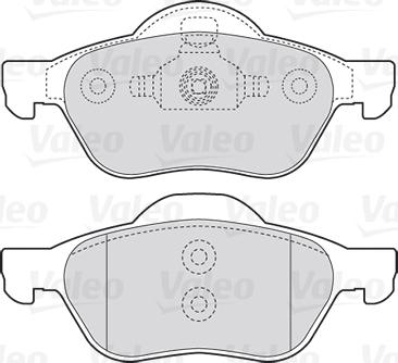 Valeo 301471 - Bremžu uzliku kompl., Disku bremzes ps1.lv