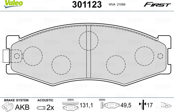 Aisin SS225-S - Bremžu uzliku kompl., Disku bremzes ps1.lv