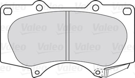 Valeo 301857 - Bremžu uzliku kompl., Disku bremzes ps1.lv