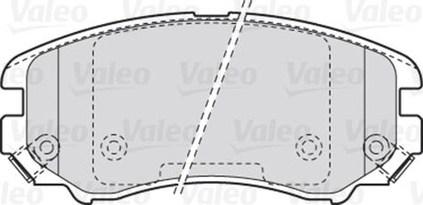 Valeo 301744 - Bremžu uzliku kompl., Disku bremzes ps1.lv