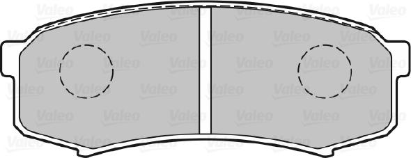 Valeo 301777 - Bremžu uzliku kompl., Disku bremzes ps1.lv