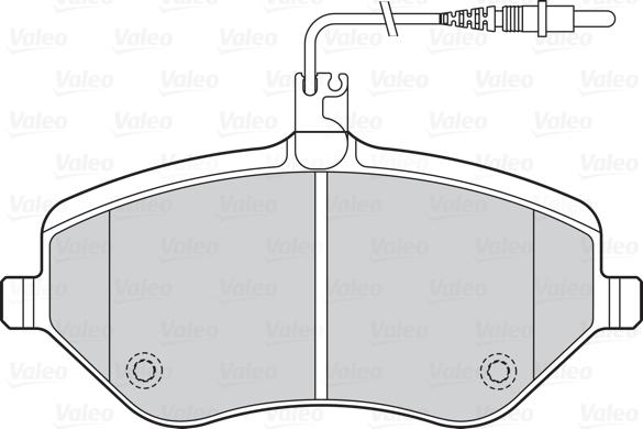 Valeo 302131 - Bremžu uzliku kompl., Disku bremzes ps1.lv