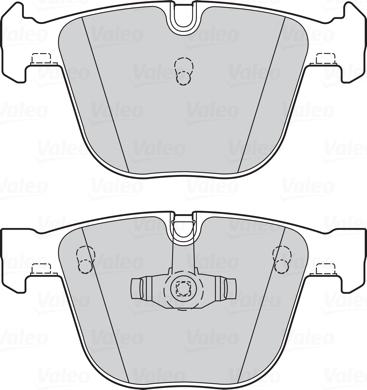 Valeo 302290 - Bremžu uzliku kompl., Disku bremzes ps1.lv