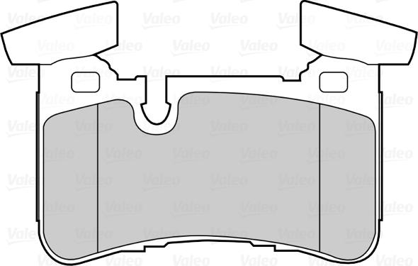 Valeo 302225 - Bremžu uzliku kompl., Disku bremzes ps1.lv