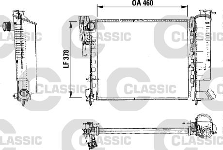 Valeo 316715 - Radiators, Motora dzesēšanas sistēma ps1.lv