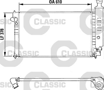 Valeo 310919 - Radiators, Motora dzesēšanas sistēma ps1.lv